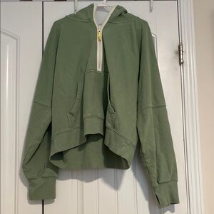 Aerie Green Hoodie Jacket